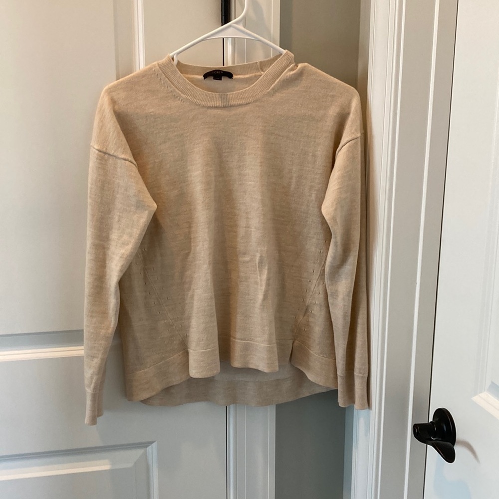 J crew wool/ cotton sweater